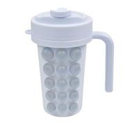 Ice Maker Cup - Spremere stampo con Straw | Flessibile Bubble Chiller, acciaio inossidabile interno per cocktail di whisky, accessorio portatile per tè caffè, per feste all'aperto