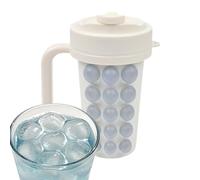 Ice Maker Cup - Squeeze Molds with Straw | Flexible Bubble Ice Maker with Stainless Steel Inner for Tea Coffee Home Outdoor Camping Picnic Party