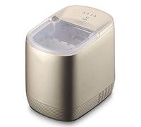 Ice Maker - Macchina per il ghiaccio portatile e automatica da banco, 15 kg in 24 ore, 9 cubetti di ghiaccio pronti in 6-10 minuti, a forma di proiettile, produzione rapida di ghiaccio per casa