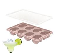 Ice Maker Tray - Funny Butt Shape 6 Cavity Silicone Mold, Easy Release Non Stick Cube Trays, Cute Novelty Ice Maker, Flexible Freezer Mold | Reusable Tray for whiskey cocktails coffee drinks