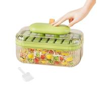 Ice Maker Tray Press-Type Storage Maker | con pala stampi per ghiaccio per whisky, cocktail, caffè, vino, frigorifero, bar, cucina