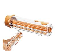 Ice Mold, Cube Tray Cocktail, 18 Grids Mould, Reusable Easy-Release Design, 11,81 x 3,54 x 3,54 pollici, Rotating Kitchen Gadget, Ideal Supplies for Whiskey, Bourbon, Coffee