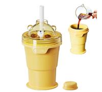 Ice Mold Cup pieghevole freddo Drink Maker | Stampo per ghiaccio a sfera per viaggiatori, casa, ufficio, feste, campeggio, spiaggia, picnic, viaggi su strada