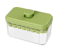 Ice Mold, Non-Stick Empty Mold, 8,6 x 4,7 x 4,5 in, Large Capacity Freezing Tray, Reusable Kitchen Supplies, Ideal for Soda, Cocktail, Whisky, Coffee and Smoothies Cubes, Green Color