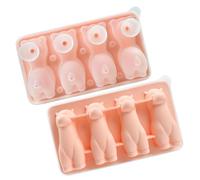 Ice Molds | Alpaca Shape Ice Maker | 4 stampi in silicone per cocktail caffè Whiskeyss Tea Home Outdoor Party Camping4.37x7.68x1.93 Inches Versatile Occasioni