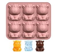Ice Molds For Whiskey Cute Capybara Non Stick Silicone Tray For Cold Drinks