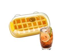 Ice Molds - ice molds Tray | 3D Grid ice mold Tray | Silicone icecubes Moulds With Removable Lid Easy-Release Flexible, Iced Mould, Creative Container Portable Vertical Cup For Home Kitchen Trips
