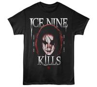 Ice Nine Kills - Il Volto Del Corvo - T-Shirt Nera Da Uomo A Manica Corta