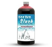 ICE Orso Sciroppo AZO e glicerolo Free | Bottiglia da 500 ml | Concentrato per Slushy Bevande Maker Gelatiere Macchine per gelati da 1:5 a 1:20 (500 ml, fragola)