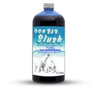 ICE Orso Sciroppo AZO FREI | Bottiglia da 1 litro | Concentrato per Slushy Bevande Maker Gelati Macchine per gelati da 1:5 a 1:20 (lampone blu)