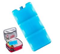Ice Packs, Freezer Blocks, Cooling Tool, Blue, White, Long Lasting Chill Retention, Slim Design, Ideal for Lunch Boxes Breast Milk Medicine Food Storage Picnic Camping Beach Trips
