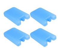 Ice Packs per Cooler Bag 4 Pezzi, Blocchi Freezer Riutilizzabili Blu | Sacchetti per Ghiaccio, Panetto Termico, Ghiaccio Cubetti Riutilizzabili, Ghiaccio per Raffrescatore, Confezione per Ghiaccio