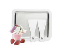 Ice Plate for Making Ice Cream, Rolled Ice Cream Maker,Ice Rolls Plate for Rolling Ice Yourself