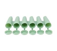 Ice Pop Maker - Stampi per ghiaccioli da cucina a 6 fori, riutilizzabile, per gelati fatti in casa, in silicone, adatti per snack estivi, dessert, feste per bambini e frutta sana