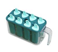 Ice Pop Mold, 8-Cavity Reusable PP Freezer Tray with easy-Release Sticks, Perfect for Making Ice Pop, Yogurt, Juice at Home, Party, Bar, Kids, Adulti