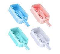 Ice Pop Mold - Silicone Dessert Molds | Easy Release Freezer Tray | 4 Pcs