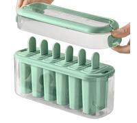 Ice Pop Molds - 23,4 cm Fruit Juice Mold | Food Grade 6-Cavity Easy Release Silicone Ice Cream Molds With Sticks, Reusable Lolly Maker For Freezer, Home Kitchen, Fruit Juice, Milk and Holiday Parties