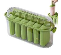 Ice Pop Molds - 6-Cavity Easy Release Pop Stick Maker Mold