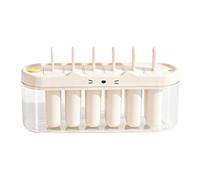 Ice Pop Molds | 6-cavity Leak-Proof | Pop Stick Maker Mold | For Juice
