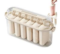 Ice Pop Molds | Easy Release 6-Cavity Maker Mold | Silicone Ice Pop Tray | Reusable Juice Yogurt Jelly Dessert Maker | Durable Food Grade Freezer Set Party Summer HomeDorm Apartment