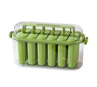 Ice Pop Molds - Handmade Pop Maker, Easy Release Dessert Mold, Yogurt Juice Maker | 6-Cavity Jam Jelly Pudding Fruit Mold Home Dorm Party Apartment Summer DIY Freezer Snacks