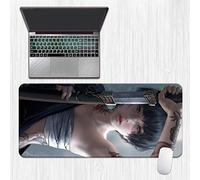 Ice Princess Tappetino Mouse Gaming, Grande Anime Mouse Pad XXL 900x400mm Confortevole, Lavabile, 3mm Antiscivolo Tappetino Scrivania Supporto per Ufficio Computer, Adatto per computer e PC, D