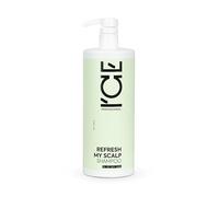 ICE Professional Shampoo purificante Refresh My Scalp per capelli, 1000 ml | Rimuove impurità e residui nella routine di lavaggio, preparando la chioma a balsamo, maschera e styling con gesti semplici