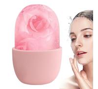 Ice Roller for Face and Eye, Silicone Ice Mold for Beauty, Reusable Facial Firming and Toning Tool, Cooling Massager for Puffiness Relief, Spa, Indoor Home Routine