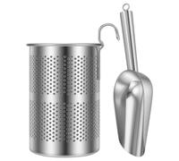 Ice Scoop And Holder Ice Machine Scoop Is Crafted From Durable Stainless St