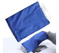 Ice Scraper, Windshield Tool, Car Accessory, Scratch-Resistant Shovel with Built-in Glove, Winter Glass Cleaning Squeegee for Frost Removal on SUV Sedan RV Driver Commute Use