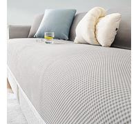 Ice Silk Cooling Beads Cushion Cover Non-Slip Scratch Proof - 3D Cooling Seat Pad Machine Washable, Fits Sofa Settee Couch Cover Slipcover for 1-4 Seater L Shape Corner Sectional(Color 5,70 * 180cm)