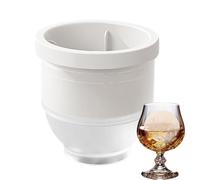 Ice Sphere Mold, Stackable Freezer Mould, 2.17x1.97 Inches Lidded Grip, Whiskey Ball Maker with Balance, Cocktail Party Tool with Style, Home Accessories for Drinks Gym Bar Birthday Summer and Camping