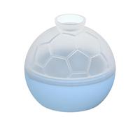 Ice Sphere Molds, Round Silicone Tray, 5.3X5.3X5.5cm Football Shape Container, Novelty Freezer Gadget, for Kitchen Refrigerator Indoor Dining Family Drinks Daily Use, Non Stick Accessory for Parties