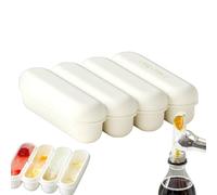 Ice Stick Cube Tray - Silicone Ice Stick Maker, Narrow Ice-Cube Mold for Bottles, Flessibile Easy Release | Long Sticks for Whisky Cocktail Juice Water | Ice-Sticks Tray for Home Pool Party Gatherings
