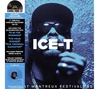 Ice-T - Live In Montreux Festival - Cd Vinyl Replica • Blue Polycarbonate Cd (R