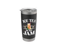 Ice Tea è il mio tè freddo marmellata Bicchiere termico in acciaio inox doppia parete