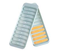 Ice Tray Bar Maker with Lid, Easy-Release Molds on Wine Juice Fruit, Summer Beverage Chilling Tools, Pink/Blue/Green Iced Drink Accessories for Family Kitchen and Freezer Use