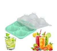 Ice Tray, Baseball Silicone Fun Shapes Whiskey Ice Mold, Novelty Sphere Mould, Large Easy Release Craft for Bourbon, Brandy Chilling, 15 x 15 x 6,5 cm, Unique Ice Ball Tray for Cocktail Lovers