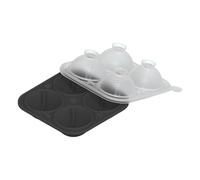 Ice Tray, Baseball Silicone Fun Shapes Whiskey Ice Mold, Novelty Sphere Mould, Large Easy Release Craft for Bourbon, Brandy Chilling, 15 x 15 x 6,5 cm, Unique Ice Ball Tray for Cocktail Lovers