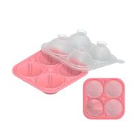 Ice Tray, Baseball Silicone Fun Shapes Whiskey Ice Mold, Novelty Sphere Mould, Large Easy Release Craft for Bourbon, Brandy Chilling, 15 x 15 x 6,5 cm, Unique Ice Ball Tray for Cocktail Lovers