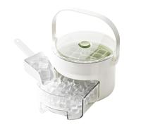 Ice Tray | Chilling Cube Maker Bin with Lid | Lightweight Large Capacity Easy-Release Reusable Giant Trays Making, for Freezer Containers Bath Cold Plunge Tub or Coolers