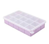 Ice Tray For Freezer - 15 Grid Silicone Freezing Cubes | Reusable Odor Resistant Design Ice Cubes Tray For Home Kitchen Pub Hotel Farmhouse Party Family Nights Friend Gatherings