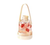Ice Tray For Freezer - Cold Blocks Maker | With Straw And Handle Ice Making Bottle | For Picnic Camping Refrigerator Kitchen Restaurant Drinks Coffee Wine Milk Tea Whiskey Cocktail