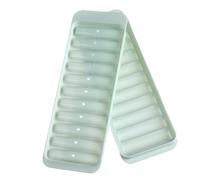 Ice Tray, Ice Hangout Maker with Lid, Flexible Silicone Cube Mold, Homemade Drink Chilling Tool, Easy Release Freezer Trays for Summer, Cocktails, Wine, Juice, Color Pink, Blue, Green