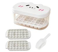 Ice Tray - Pig Nose Easy Release Cube Maker | Press-to-Pop Ice Mold Box