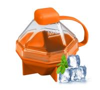 Ice Tray, Press Type iceecube Maker, Faceted Shape Freezer Mold