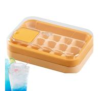 Ice Tray, Versatile No-Touch Release Tray, Large Capacity with Flexible Bottom, Lightweight Food-Grade Material, Professional Drink Cooler with Sturdy Build, Gear for Whiskey and Coffee