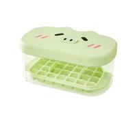 Ice Tray with Bin, 24-Cavity Easy Release Tray with Lid, 7.8x5.0x3.5 Inch Storage Set with High-Capacity Build, Ice Molds, Food-Grade Polymer with Modern Style, Gear for Kitchens and Whiskey