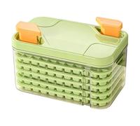 Ice Tray With Bin - 5 Pieces Stackable Mold Storage Container Kitchen