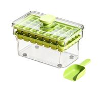 Ice Tray With Lid - 68-Cube Press Release Leakproof